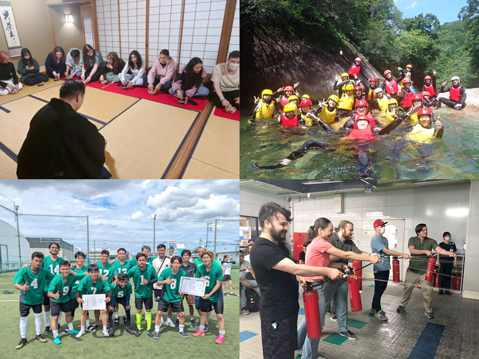 A variety of student and community-exchange events